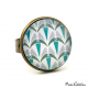 Ring - Art Deco Collection - Blue Camaïeu
