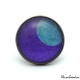 Fashion ring - Blue Moon on Purple