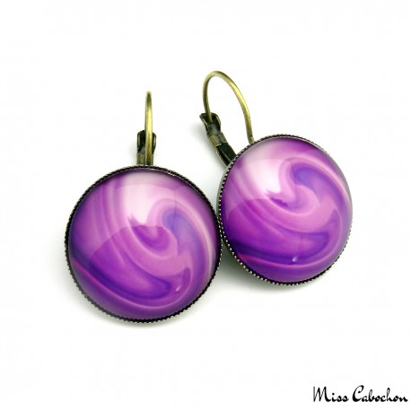 "The Color Purple" earrings