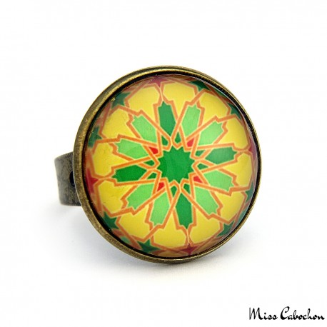 Ring "Arab mosaic"
