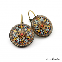 "Persian patterns" earrings