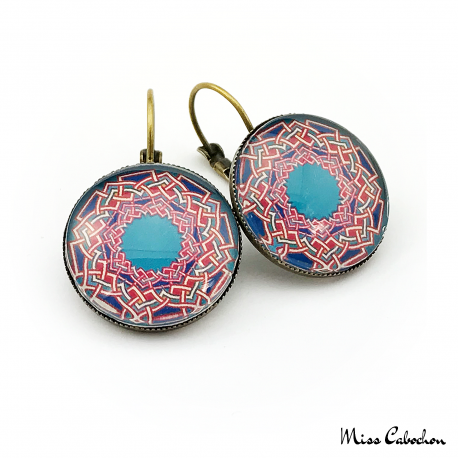 Arabic patterns earrings
