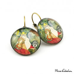1920s style earrings - Sokol Festival